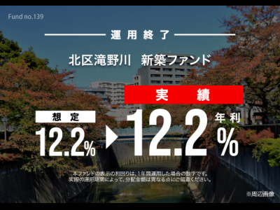 北区滝野川　新築ファンド